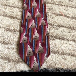 100% silk men’s tie. J Garcia